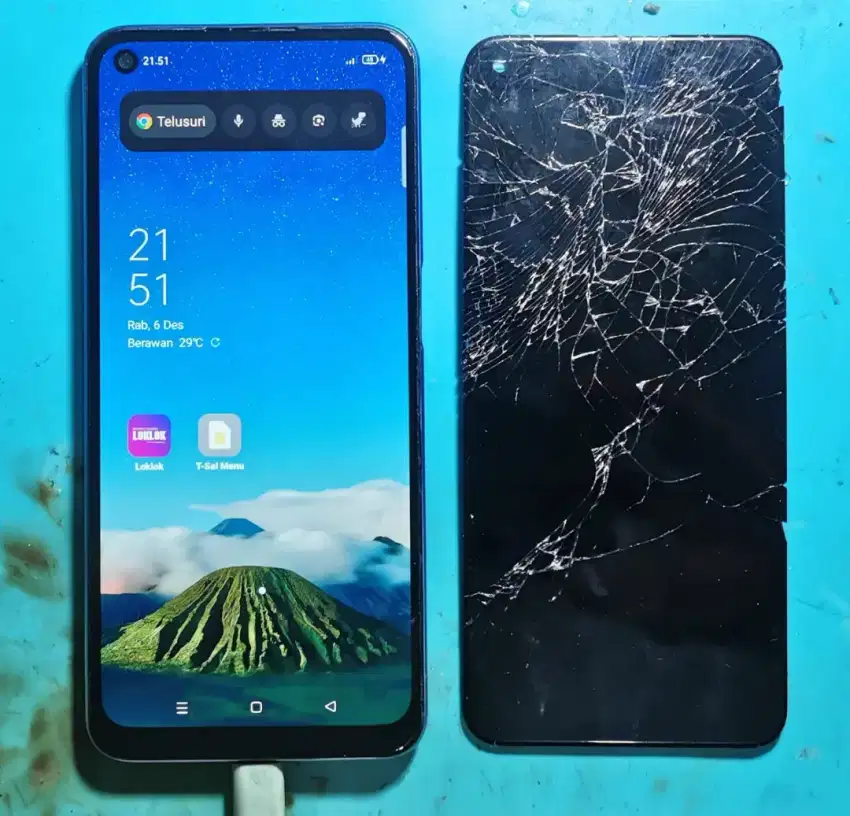 LCD Vivo V20 V21 V23e V25E V25e V27 V27e V29 V29e termasuk pemasangan