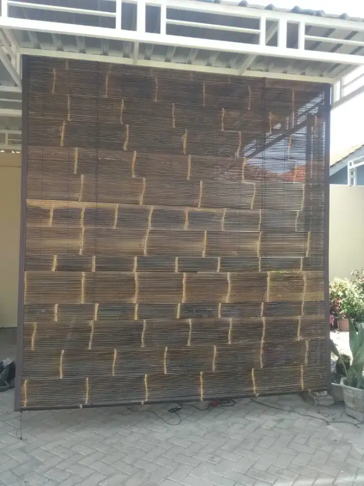 TIRAI BAMBU TIRAI KAYU SURABAYA: 
Disini menerima pemesanan
 tirai