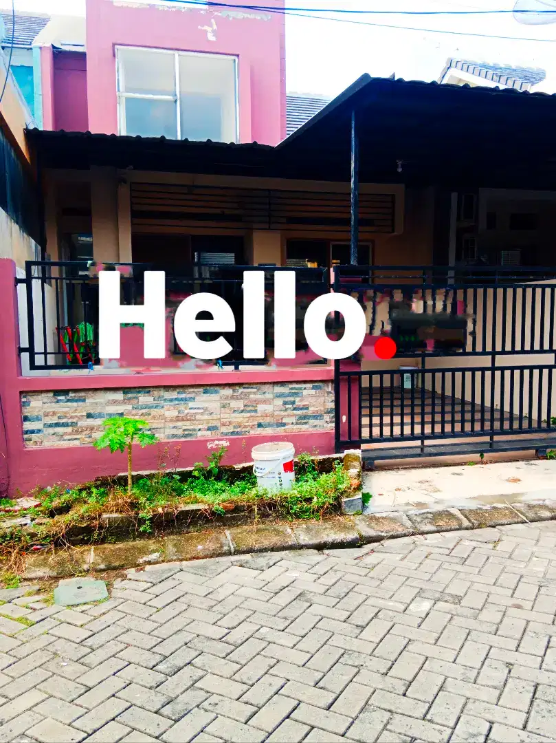 Di jual rumah poris paradise tangerang