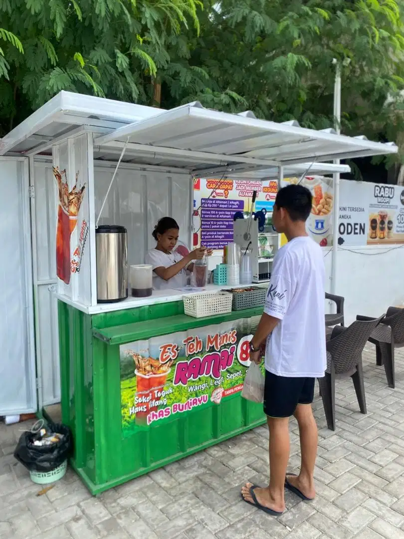 Kontainer box u/ usaha makan dan minum