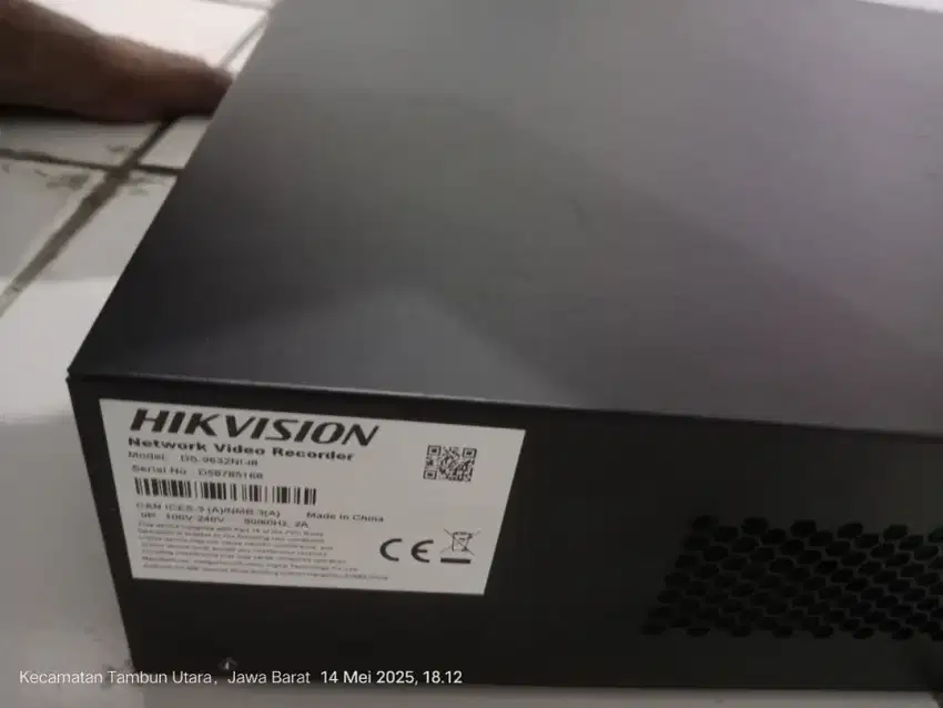 NVR HIKVISION DS-9632NI-I8 seri tinggi