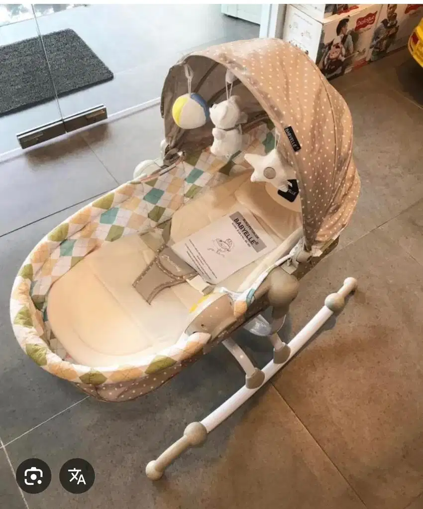 Baby elle 2in1 rocker and bassinet dreamy