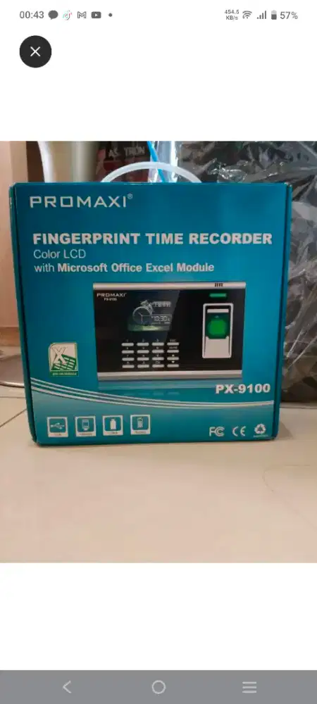 Mesin absensi finger print