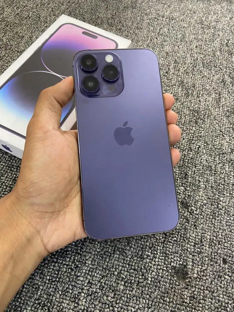 IPHONE 14 PROMAX 256 INTER SINYAL ALL OPERATOR LIKE NEW MULUS NO MINUS