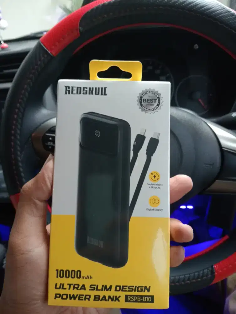 NEW Powerbank RedSkull 10rb MAH