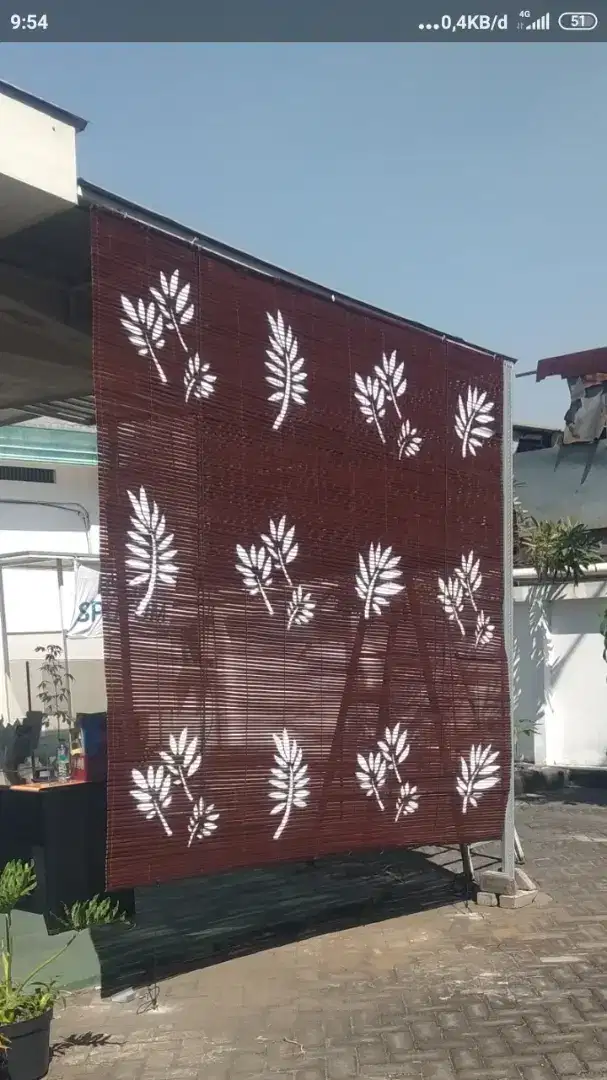 TIRAI BAMBU TIRAI KAYU SURABAYA: 
Disini menerima pemesanan
 tirai