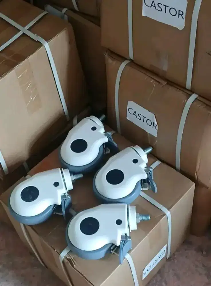 4 Pcs Roda Bed Pasien 5 Inc