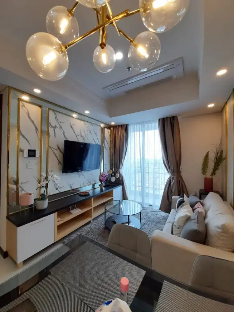 For Rent Apartment Casagrande 2 Bedroom Full Furnish Cakep Tower Baru