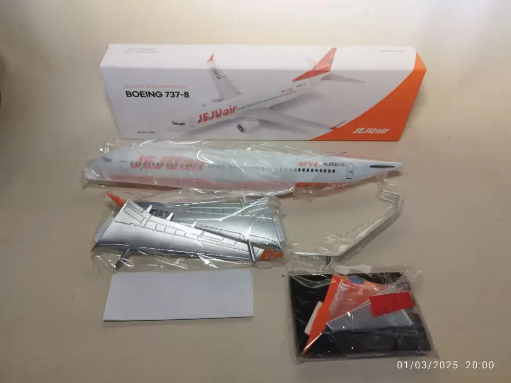 Diecast Pesawat scale model colector