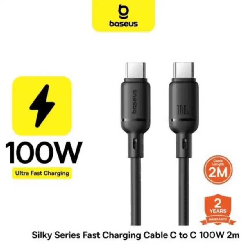 Kabel Baseus Dinamic USB Type C to C 60W Super Fast Charging Original