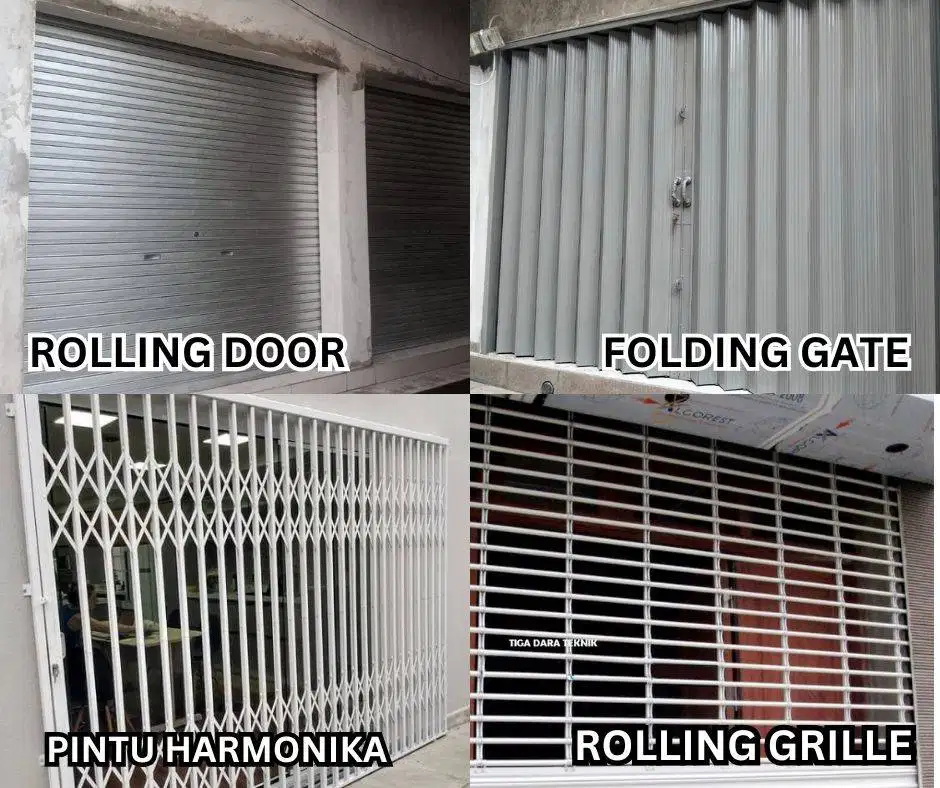 Spesialis Pasang Service Pintu Ruko murah terpercaya  | Tigadarateknik