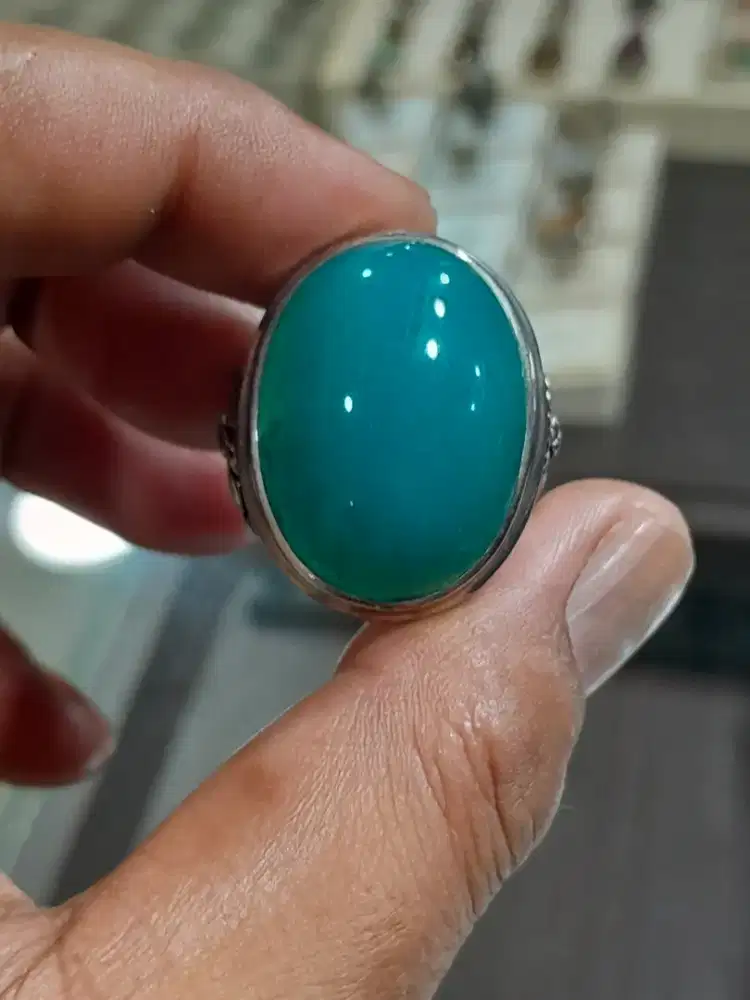 Bacan doko ring perak handmade