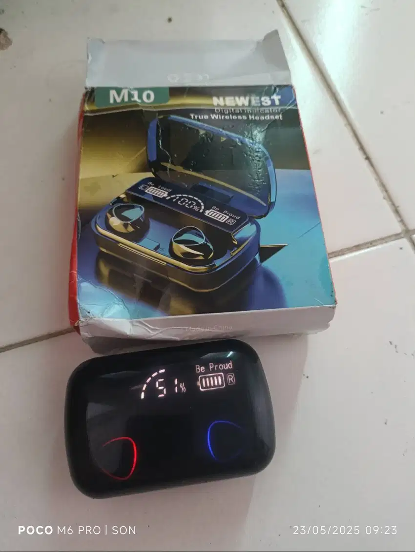 Headset bluetooth tws M10