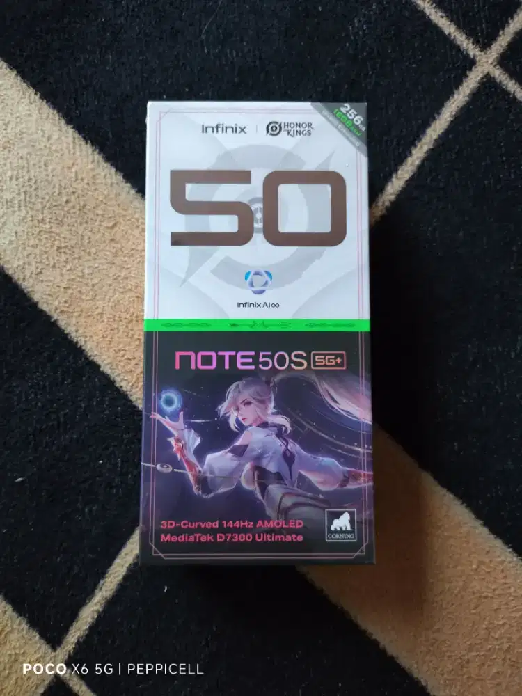 Infinix Note 50S 5G+ 8/256 GB NEW Garansi resmi