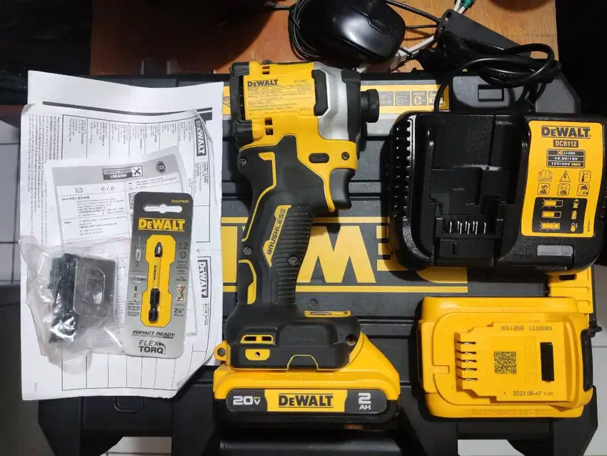 Impact Driver DeWALT DCF 850 Brushless, Fullset, Mulus