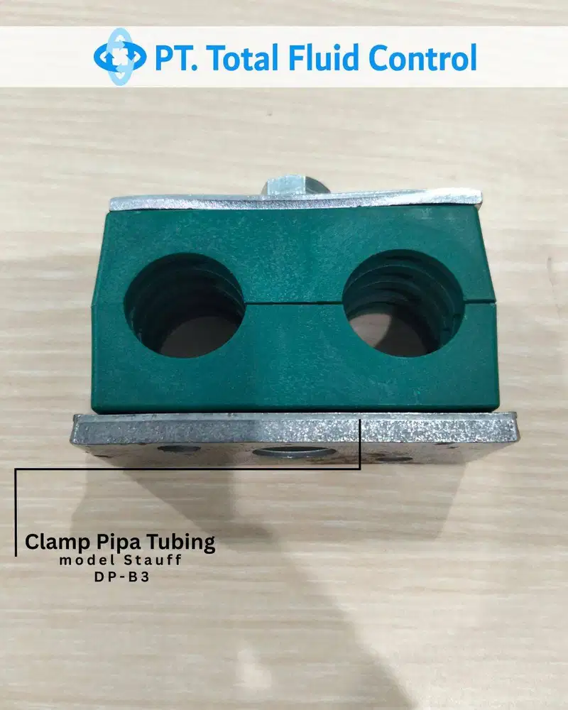 Clamp Pipa Tubing Model Stauff RBP3-320