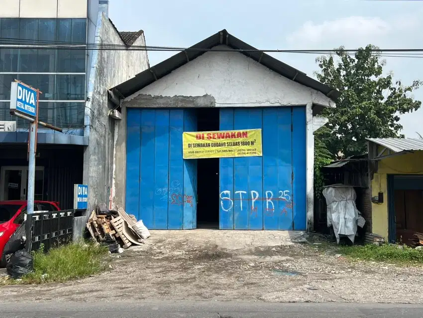 Disewakan Gudang