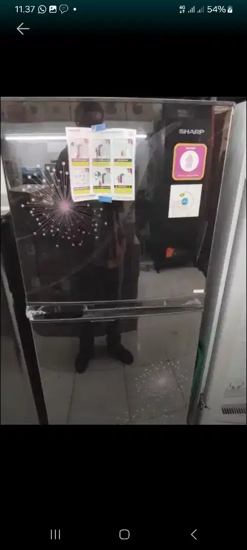 Credit kulkas merk sharp 2 pintu