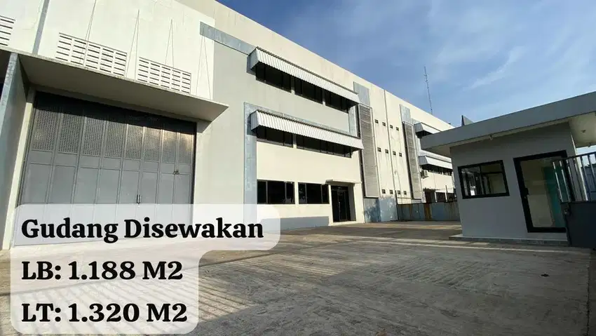 Disewakan Gudang Dalam Kawasan Industri