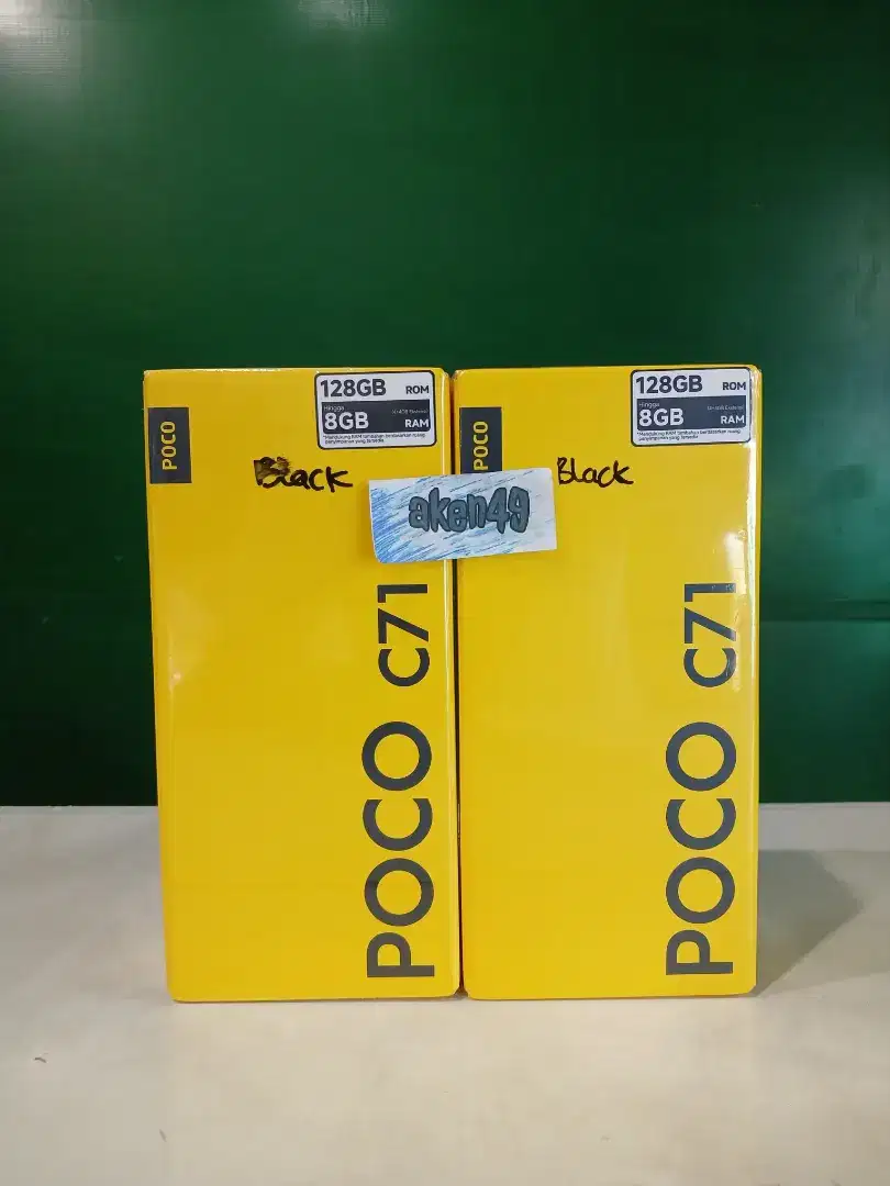 Xiaomi Poco C71 4GB 128GB Unisoc T7250 Android Go Edition Resmi