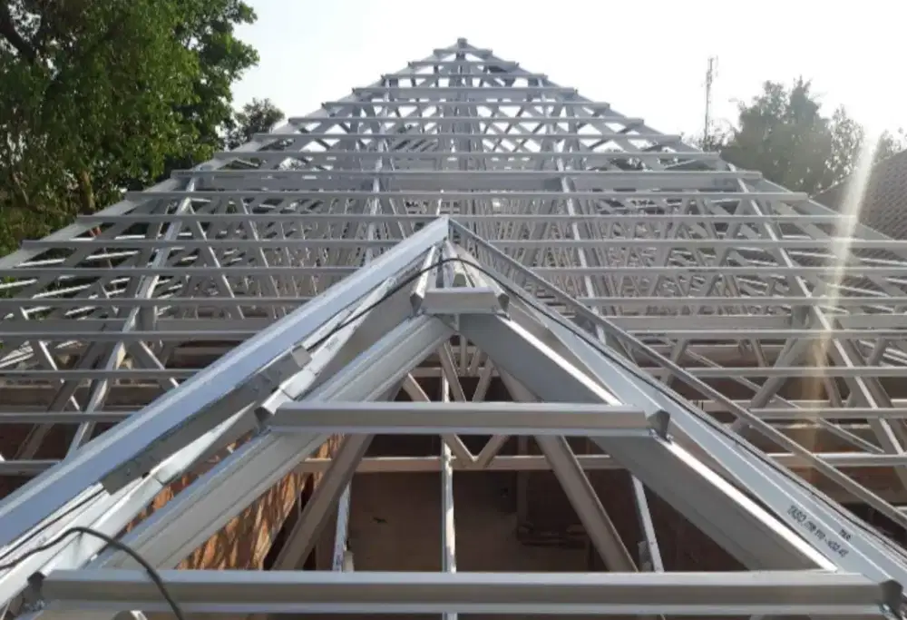 Atap Mantab Ya Baja Ringan.