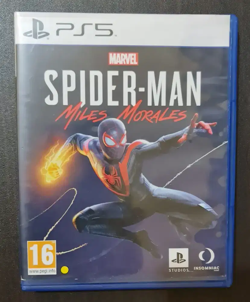 Kaset BD PS5 Spiderman Miles Morales bekas