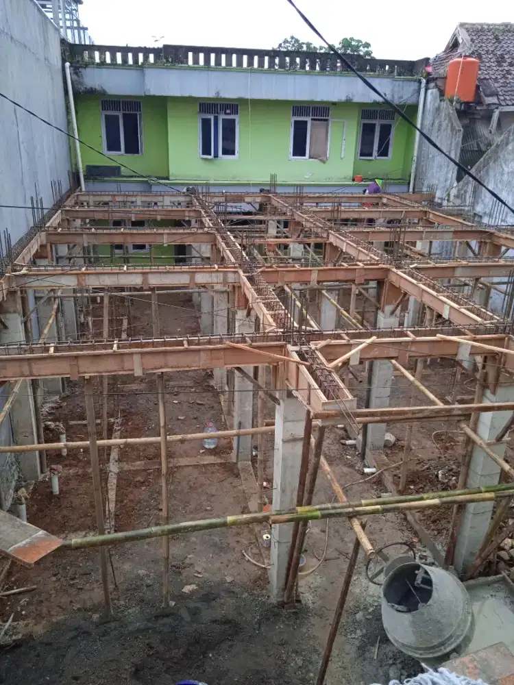 Jasa pembangunan rumah, kostan, kantor, hotel dll