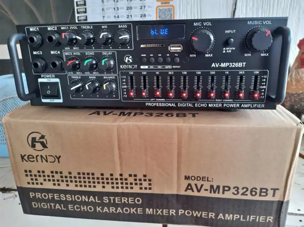 Amplifier bluetooth karaoke