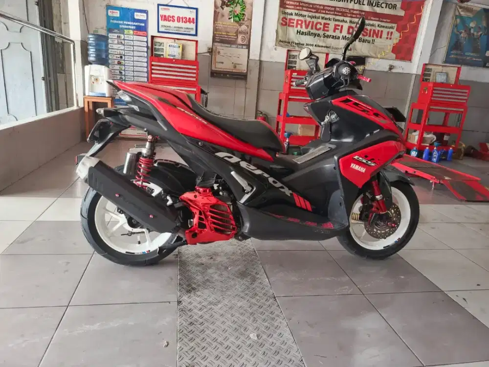 Yamaha Aerox full modifikasi