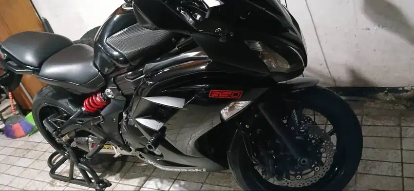 Kawasaki ER6F 2012 ABS STNK BPKB Faktur , Pajak hidup