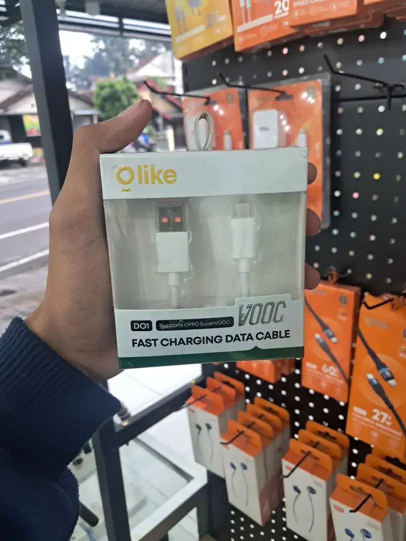 KABEL DATA TYPE C SUPPORT FAST CHARGI G