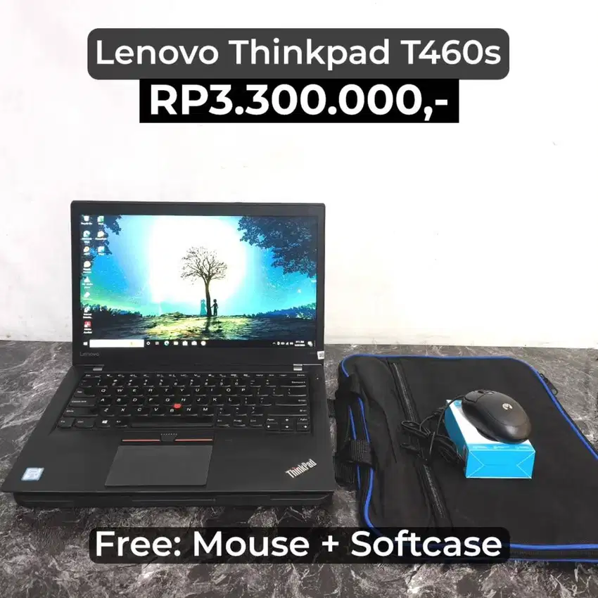 Ready Lenovo Thinkpad T460s Buat Kerja & Sekolah Udah Mantep Banget