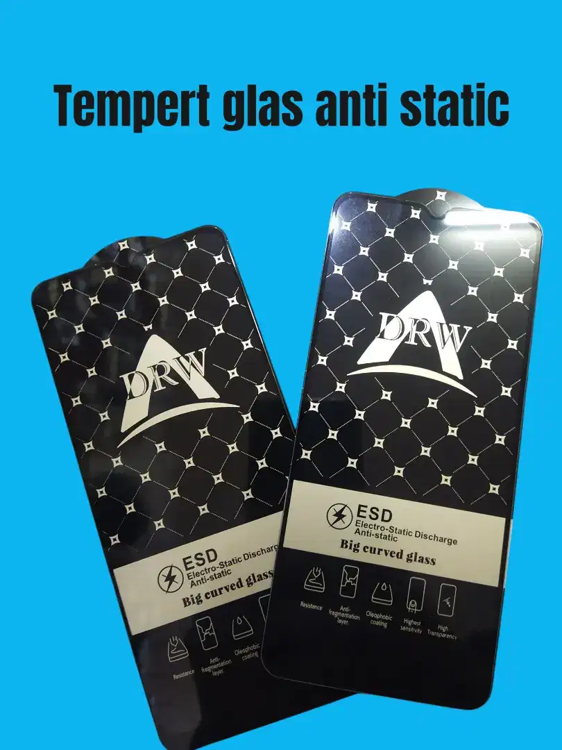 Tempert glas anti static Oppo