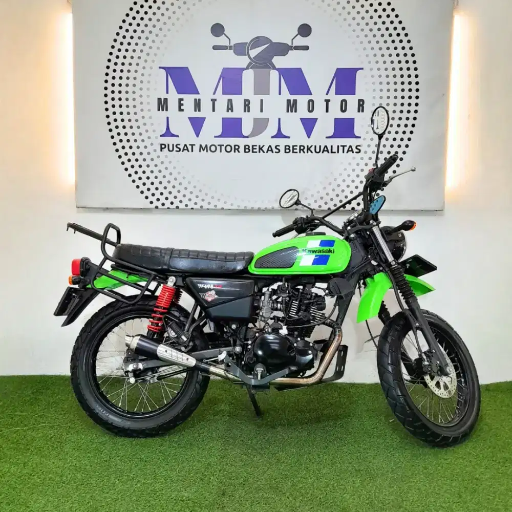 KAWASAKI W175 TR TAHUN 2022 KM 9K WARNA LANGKA UNIT LIKE A NEW