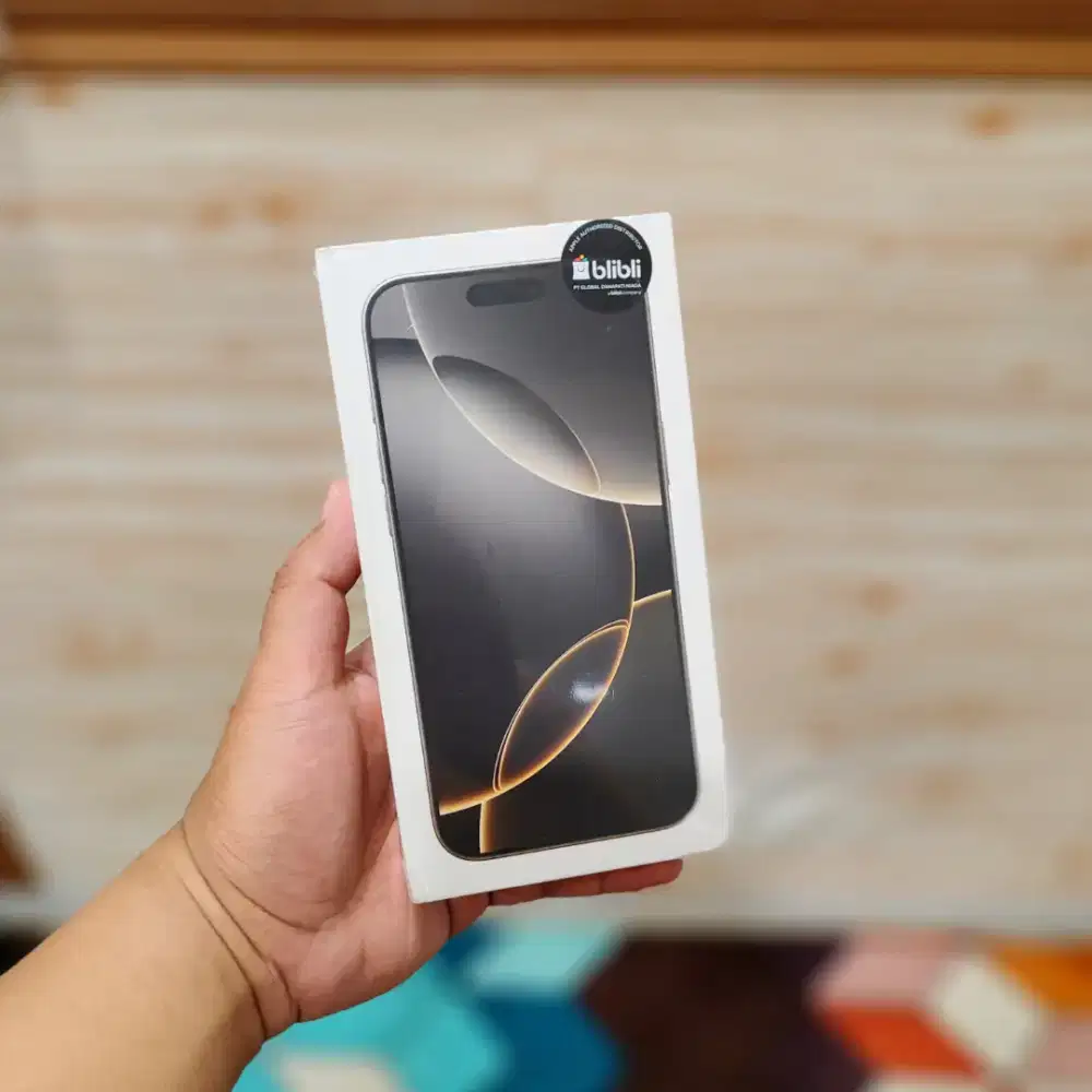Iphone 16 Pro Max 256Gb iBox New Baru Murah Garansi Resmi 1 Tahun