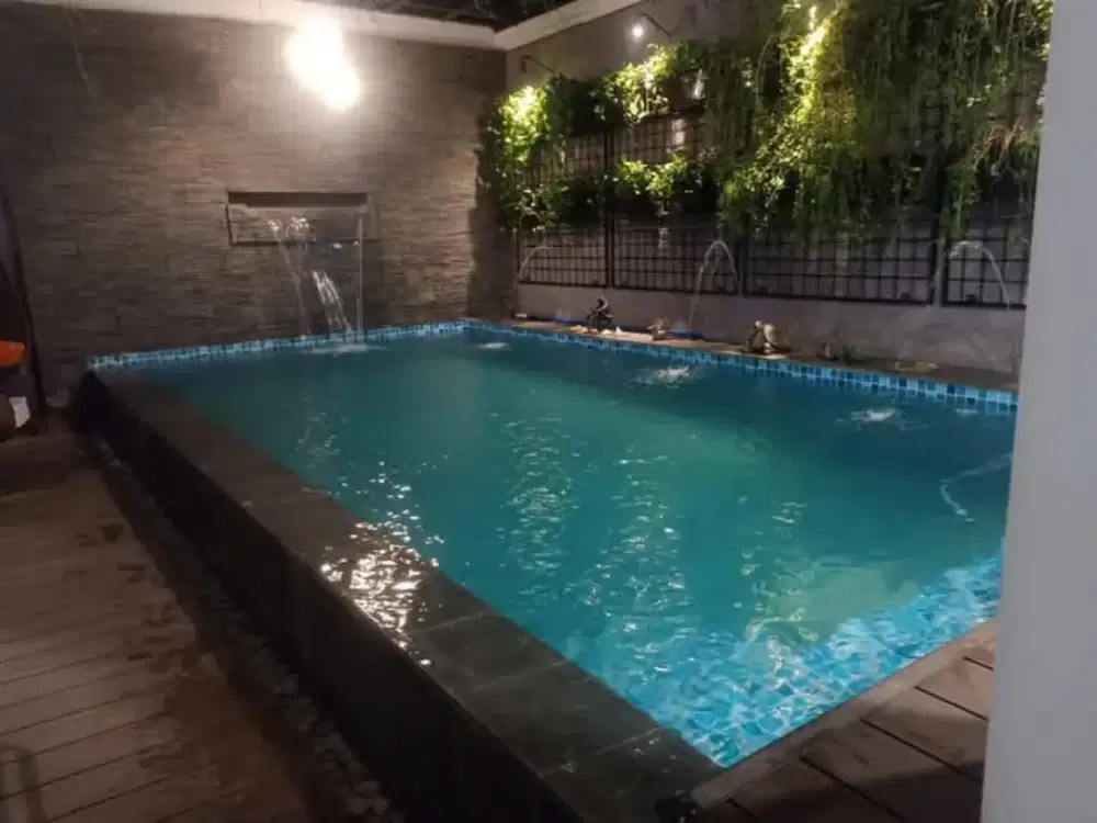 Pembuatan kolam renang