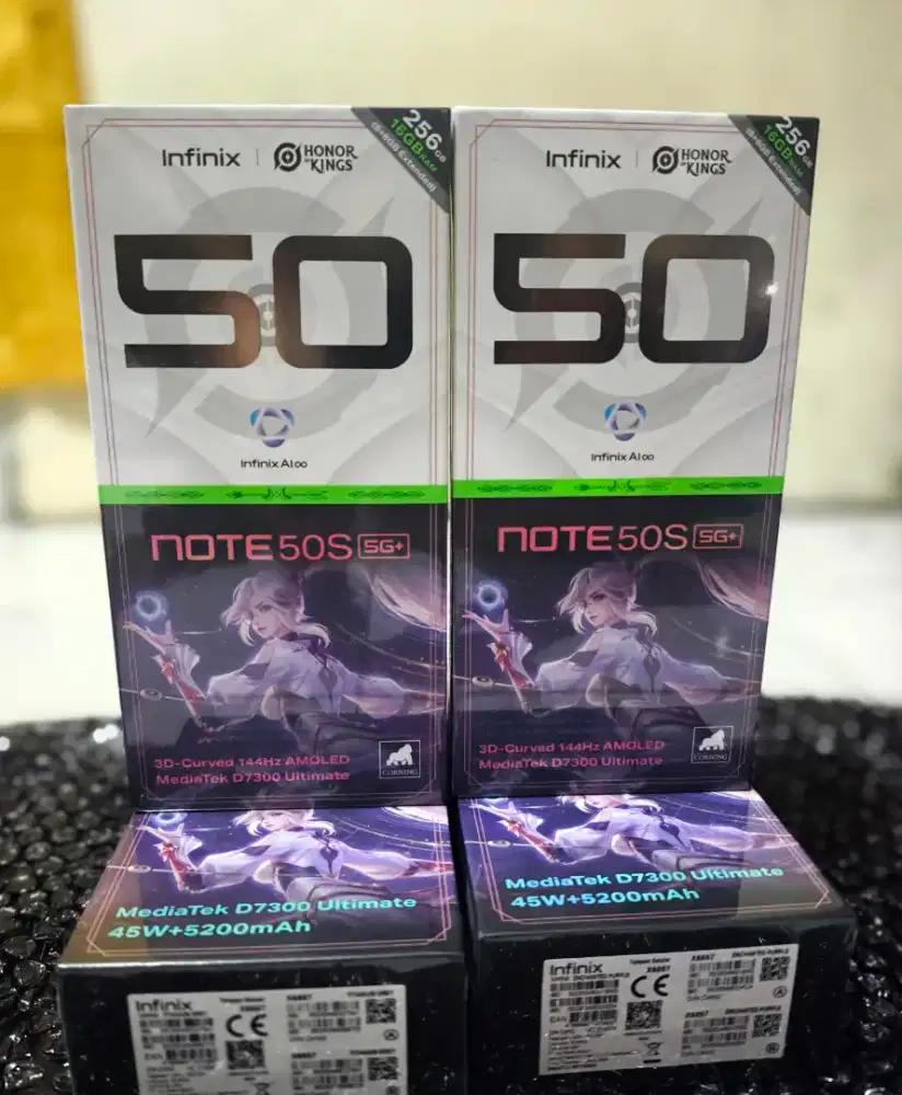 Infinix Note 50S 5G+ 8+8/256 Garansi Resmi Baru Dan segel