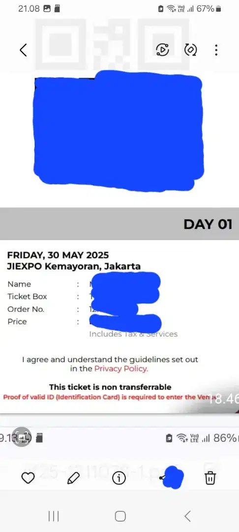 Tiket JAVA JAZZ  Festival
