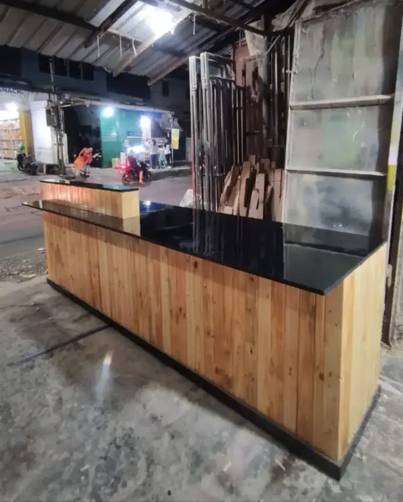Meja barr/kasir jati belanda