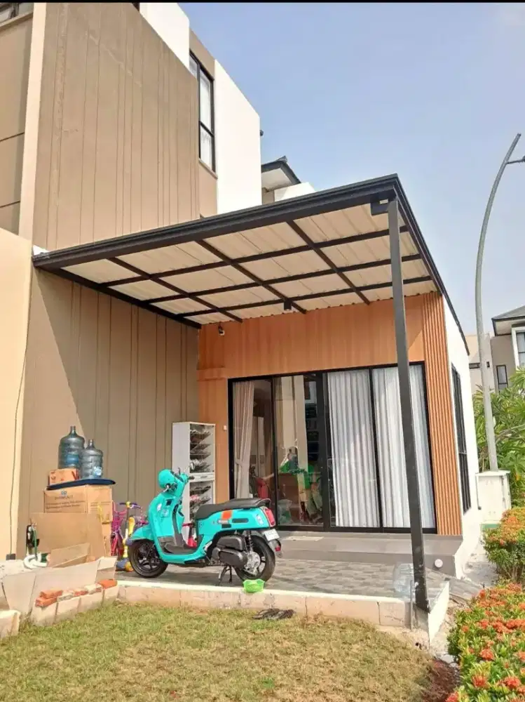 pemasangan kanopi buat kantor rumah dll