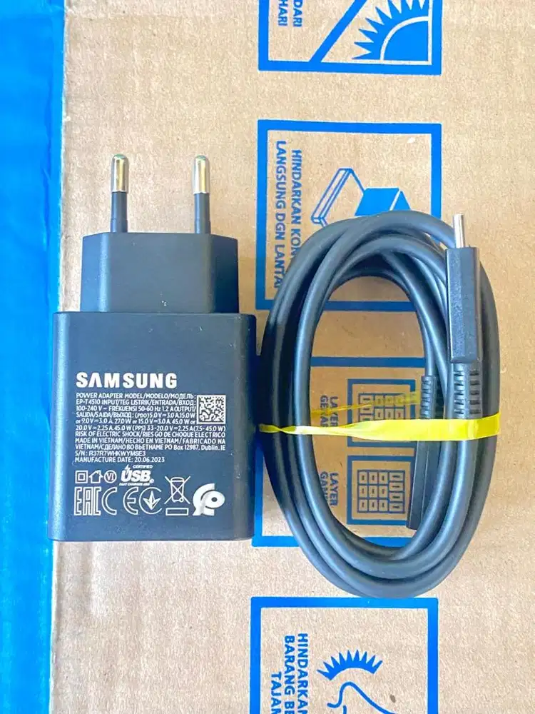 Charger Samsung 45wat Super Fastcharging Original