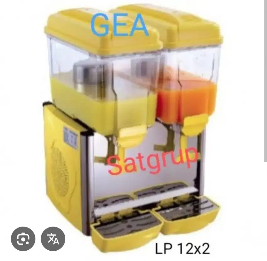 Juicer dispencer GEA LP12*2