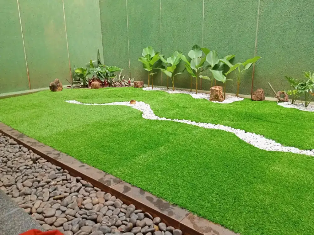 Jasa pasang rumput sintetis