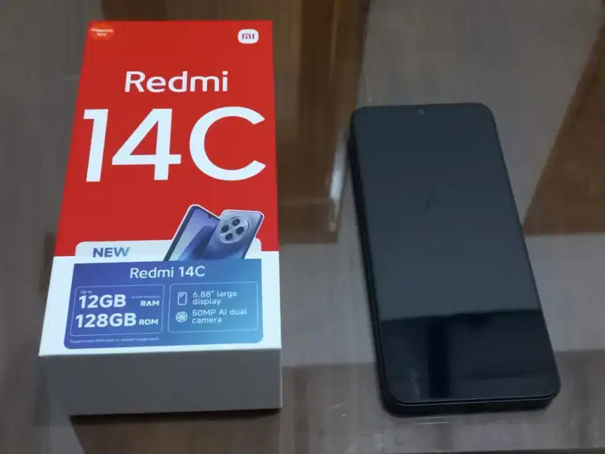 Redmi14 C second baru dipakai 2 bln