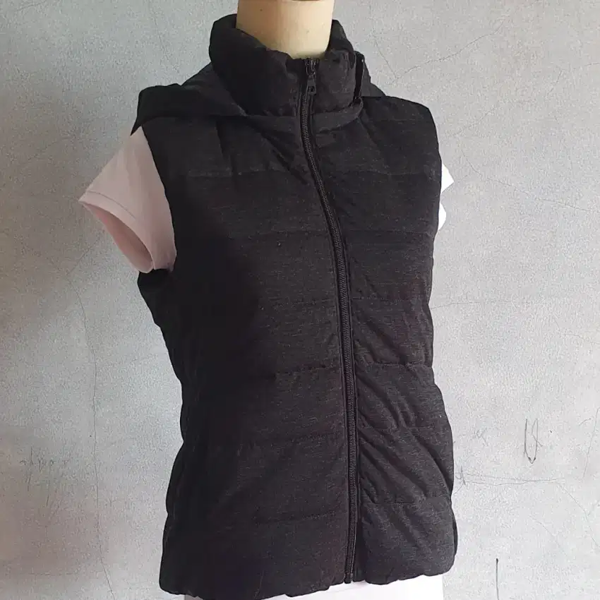 Rompi uniqlo bulu angsa cewek size S