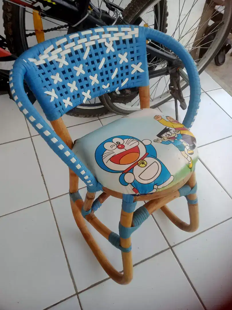 Boncengan Rotan untuk Balita di Motor