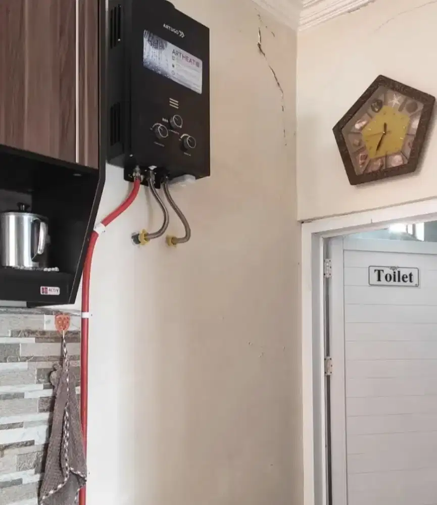 Water heater listrik dan water heater gas