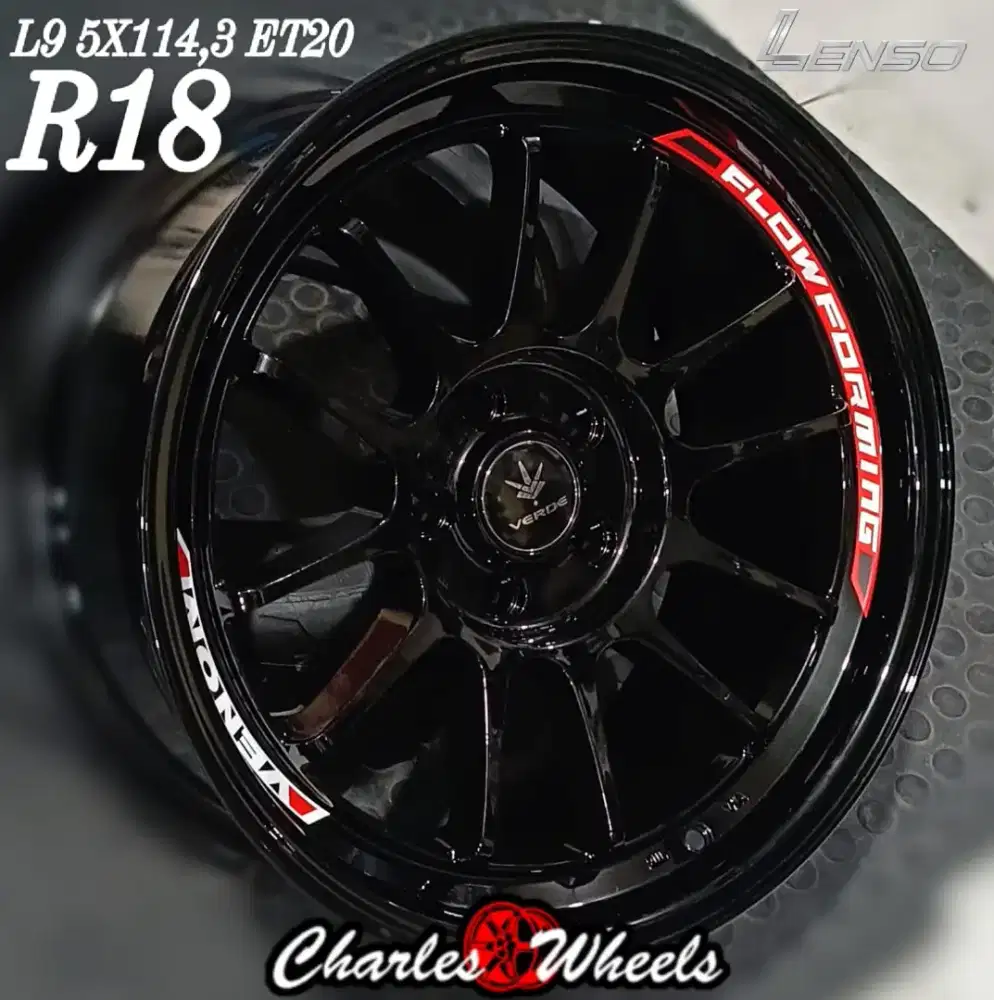 Jual velg rep viper r18 5x114,3 innova rebon zenix dll