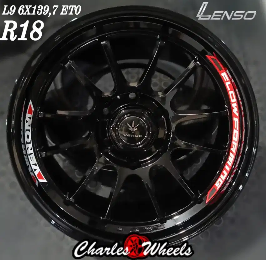 Jual velg rep viper r18 6x139,7 pajero fortuner triton dll