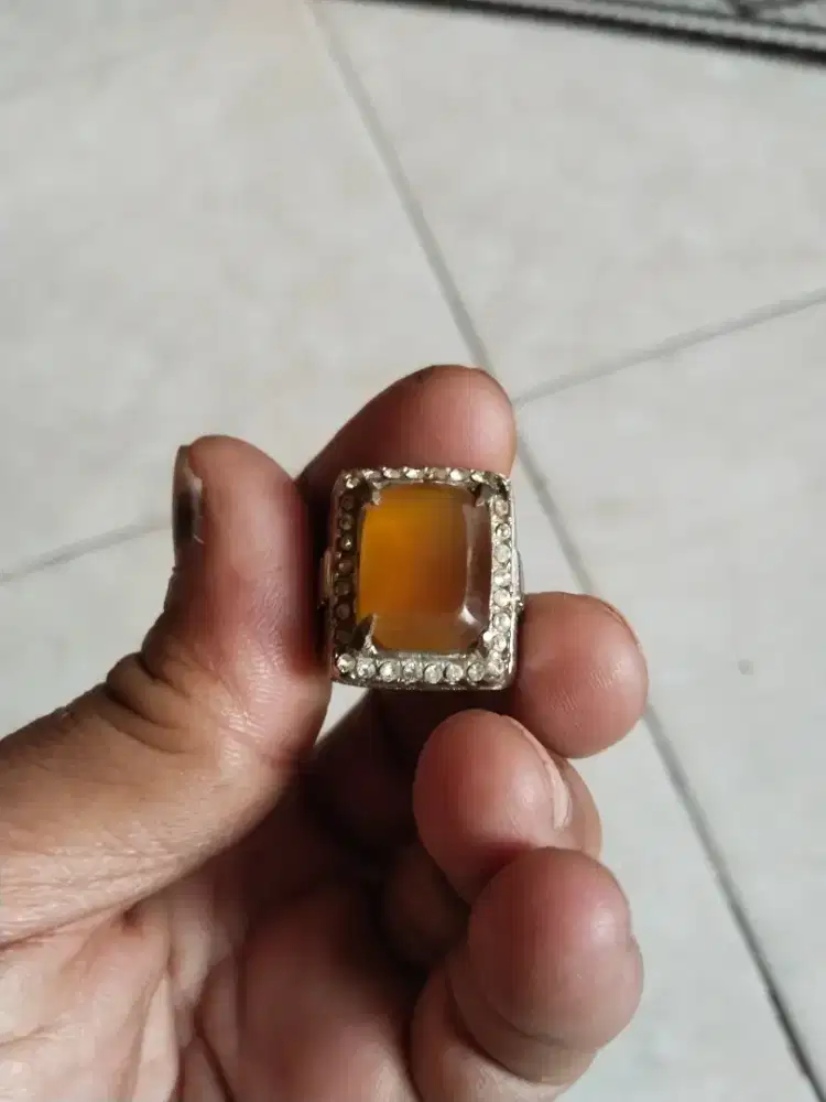 Baru akik rasa jus orange